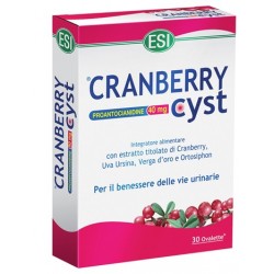 Esi Cranberry Cyst 30 Ovalette - Integratori per cistite - 923746376 - Esi - € 11,98