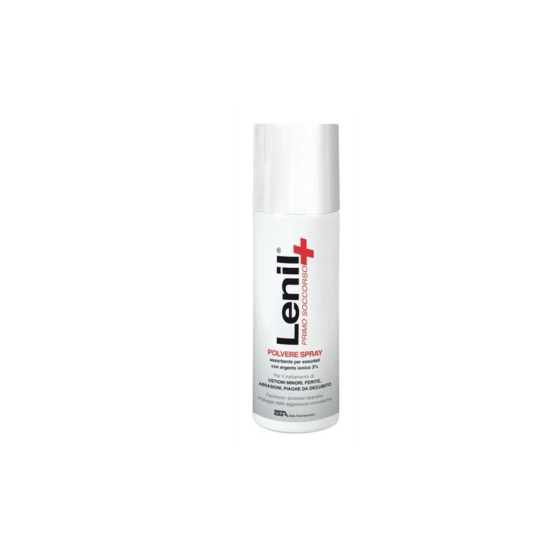 Zeta Farmaceutici Lenil Primo Soccorso Polvere Spray 125 G - Trattamenti per dermatite e pelle sensibile - 932518665 - Zeta F...