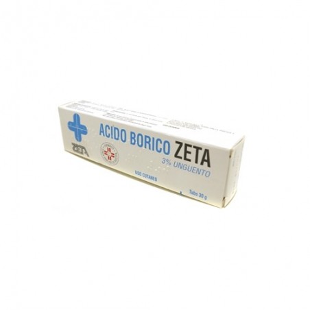 Zeta Farmaceutici Acido Borico Zeta 3% Unguento - Disinfettanti oculari - 031361013 - Zeta Farmaceutici - € 2,67