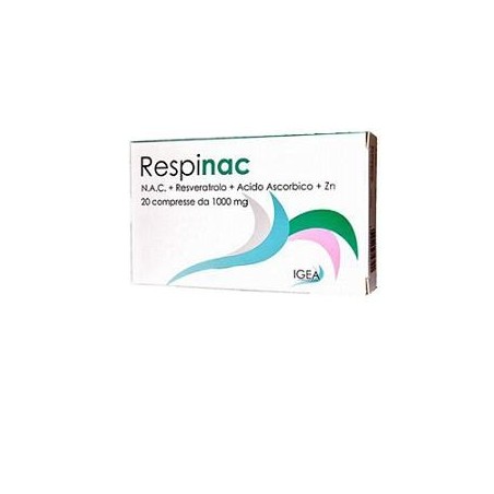Igea Farmaceutici Respinac 2 Blister 10 Compresse 1000 Mg - Integratori - 924852039 - Igea Farmaceutici - € 16,43