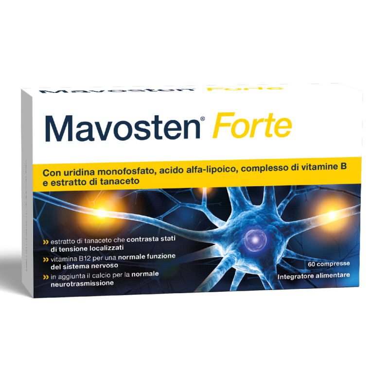 Mavosten Forte Integratore Per Sistema Nervoso 60 Compresse - Integratori per sistema nervoso - 980534515 - Mavosten - € 54,17