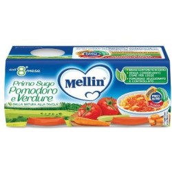 Mellin Primo Sugo Pomodoro E Verdure 2 Vasetti Da 80 G - Alimentazione e integratori - 927457919 - Mellin - € 3,53