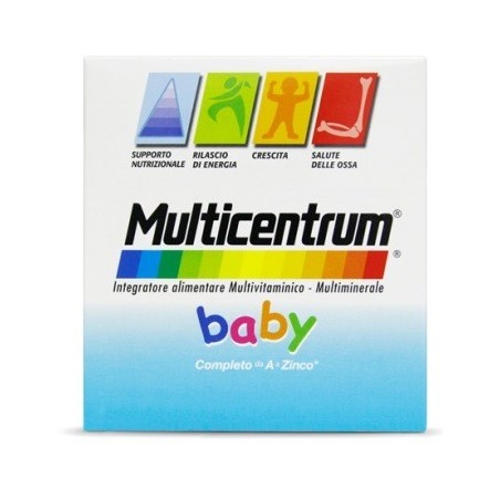 Multicentrum Baby 14 Bustine Effervescenti - Vitamine e sali minerali - 938657107 - Multicentrum - € 14,48