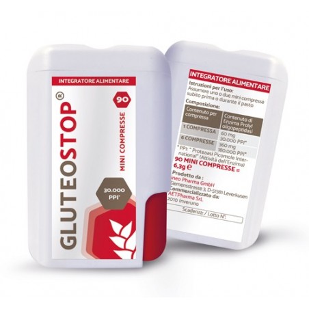 Aetpharma Gluteostop 90 Mini Tablets - Integratori per apparato digerente - 980029641 - Aetpharma - € 30,46