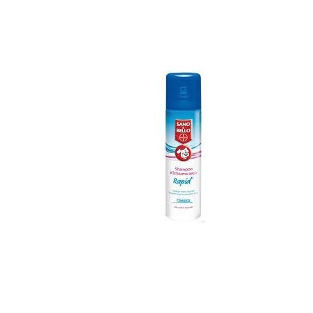 Elanco Italia Sano E Bello Shampoo Mousse Rapid Classico Flacone 300 Ml Per Lavaggio Senz'acqua - Rimedi vari - 908326337 - E...