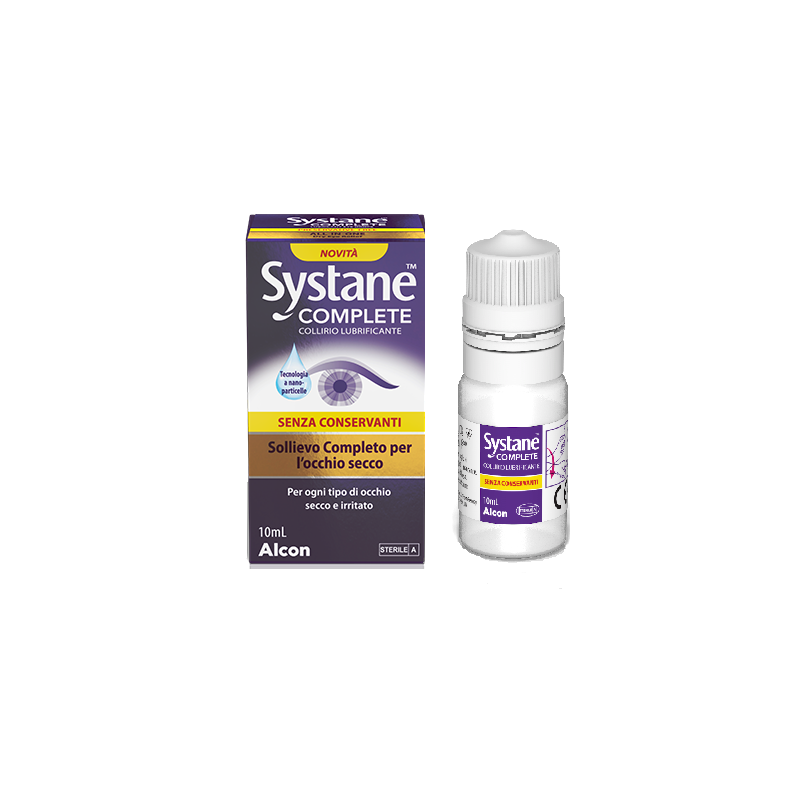 Systane Complete Collirio Lubrificante Senza Conservanti 10 Ml - Gocce oculari - 983704471 - Systane - € 18,85