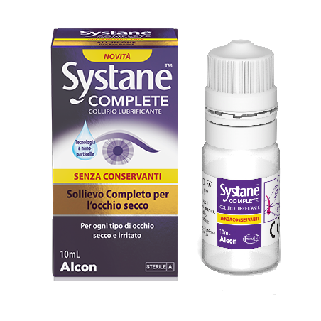 Systane Complete Collirio Lubrificante Senza Conservanti 10 Ml - Gocce oculari - 983704471 - Systane - € 18,85
