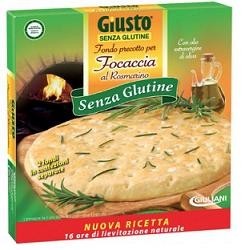 Farmafood Giusto Senza Glutine Fondi Focaccia Rosmarino 280 G - Alimenti senza glutine - 921690350 - Giusto - € 5,49