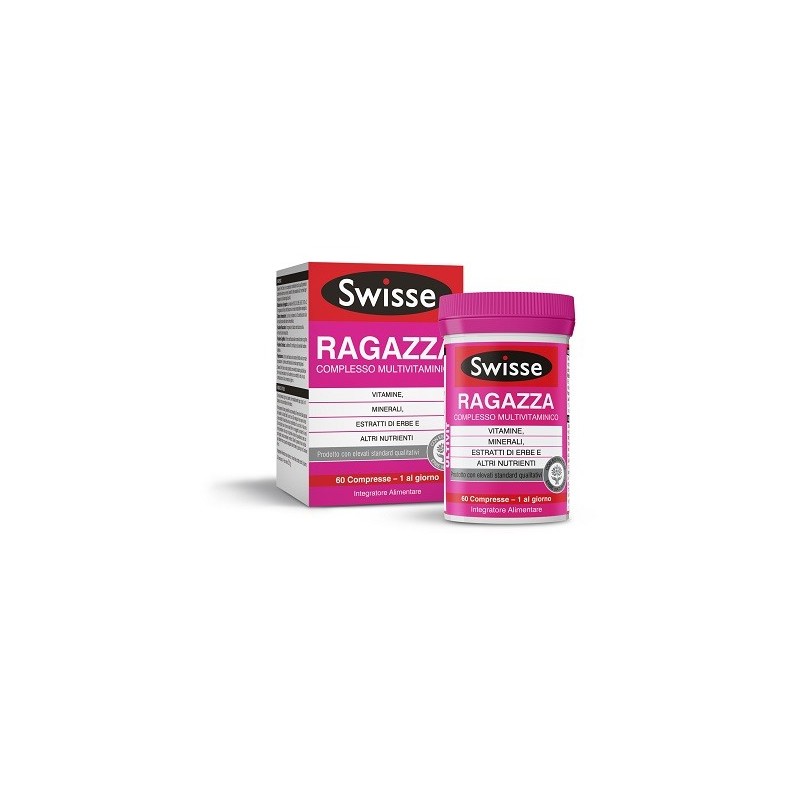 Swisse Multivitaminico Ragazza 60 Compresse - Vitamine e sali minerali - 977770306 - Swisse - € 13,38