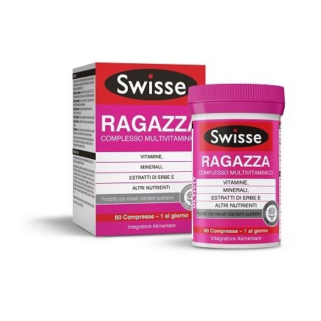 Swisse Multivitaminico Ragazza 60 Compresse - Vitamine e sali minerali - 977770306 - Swisse - € 13,38