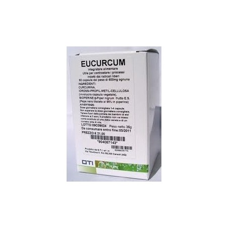 Eucurcum 60 Capsule - Integratori - 904067143 - Oti - € 26,50