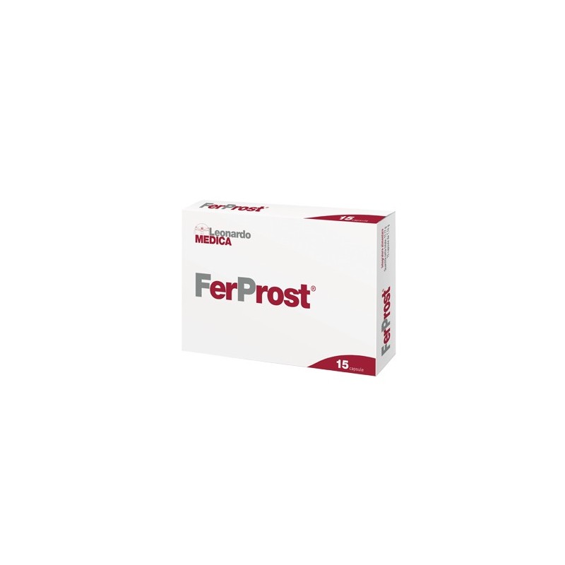 Leonardo Medica Ferprost 15 Capsule - Integratori per prostata - 905958765 - Leonardo Medica - € 16,76