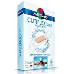 Pietrasanta Pharma Cerotto Master-aid Cutiflexmed Strip Trasparente Impermeabile Supporto In Poliuretano Super 10 Pezzi - Med...