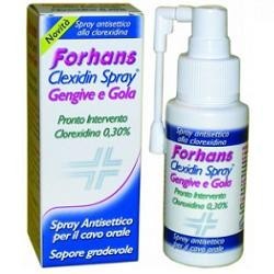 Uragme Collutorio Spray Con Clorexidina Forhans Clexidin 50ml - Collutori - 912943622 - Uragme - € 5,45