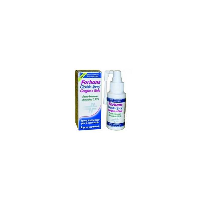 Uragme Collutorio Spray Con Clorexidina Forhans Clexidin 50ml - Collutori - 912943622 - Uragme - € 5,43