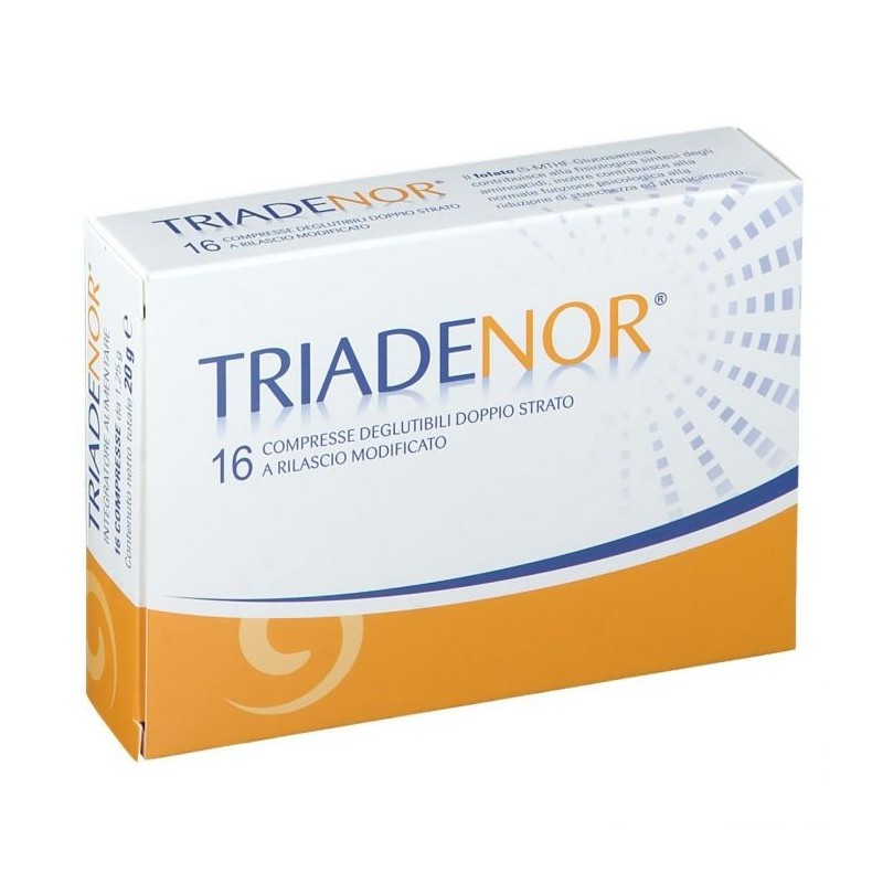 Triadenor Benessere Del Sistema Nervoso 16 Compresse - Integratori per sistema nervoso - 934545373 - Triadenor - € 20,85