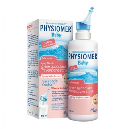Physiomer Baby Spray Nasale Per Bambini Igiene Quotidiana 115 Ml Physiomer - 1 Physiomer Baby Spray Nasale Per Bambini Igiene Quotidiana 115 Ml Physiomer - 1