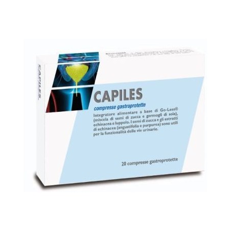Capietal Italia Capiles 20 Compresse Gastroprotette - Integratori per apparato uro-genitale e ginecologico - 971968161 - Capi...