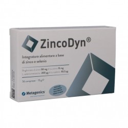 Zincodyn Integratore Per Capelli Pelle Unghie e Ossa 56 Compresse - Vitamine e sali minerali - 972064404 - Zincodyn - € 12,77