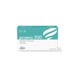 Proevo 500 Integratore Per La Prostata e Le Vie Urinarie 18 Bustine - Integratori per prostata - 979683998 - Proevo - € 23,32