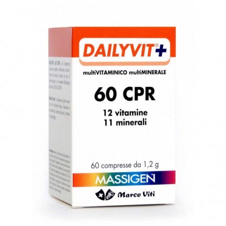 Dailyvit+ Integratore Multivitaminico 60 Compresse - Vitamine e sali minerali - 930185881 - Dailyvit+ - € 6,86