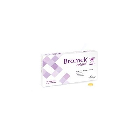 Bio Therapic Italia Bromek Retard 20 Compresse - Vitamine e sali minerali - 935691764 - Bio Therapic Italia - € 16,22