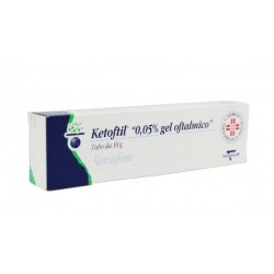 Ketoftil Gel Per Congiuntiviti Allergiche 10 G - Allergia - 029278037 - Ketoftil