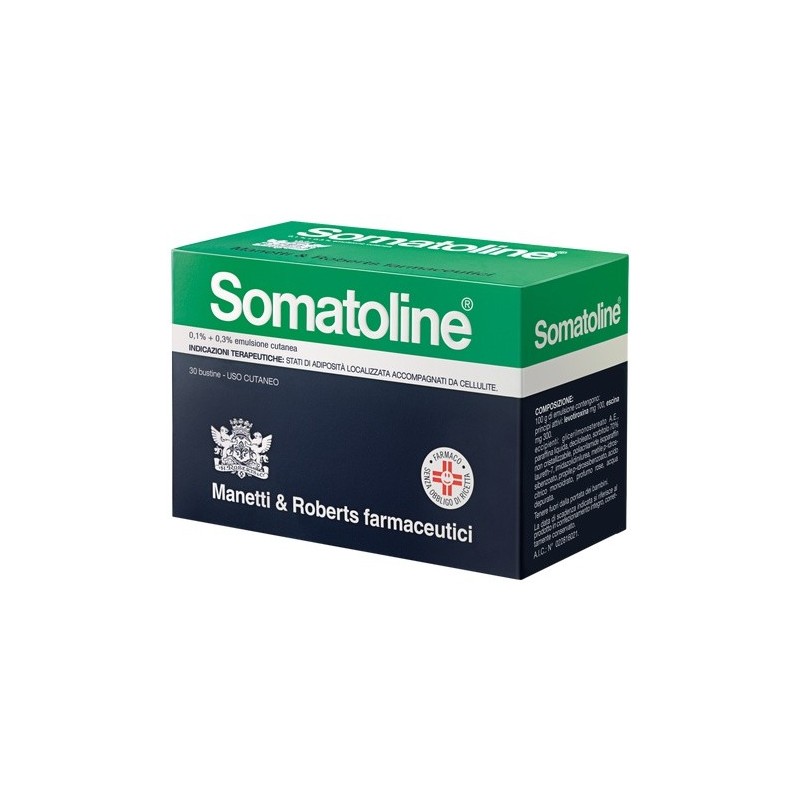 Somatoline Bustine con Emulsione Cutanea Per Eliminare La Cellulite 30 Bustine - Farmaci per anticellulite - 022816021 - Soma...