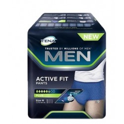 Essity Italy Pull Up Uomo Tena Men Pants Active Fit M 9 Pezzi - Prodotti per incontinenza - 974053365 - Tena - € 12,10