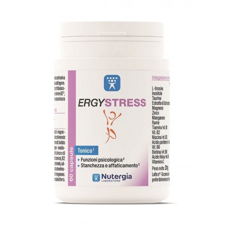 Laboratoire Nutergia Ergystress 60 Capsule Laboratoire Nutergia - 1 Laboratoire Nutergia Ergystress 60 Capsule Laboratoire Nutergia - 1