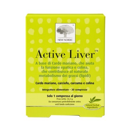 New Nordic Active Liver 30 Compresse New Nordic - 1 New Nordic Active Liver 30 Compresse New Nordic - 1