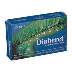 Visufarma Diaberet 30 Capsule - Integratori per occhi e vista - 902482924 - Visufarma - € 26,14
