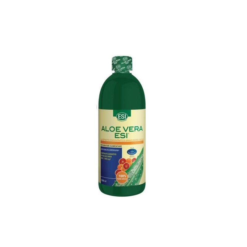 Esi Aloe Succo Arancia Rossa 1000 Ml - Integratori - 939303057 - Esi - € 13,18