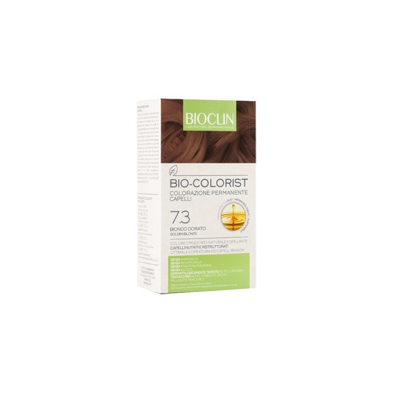 Ist. Ganassini Bioclin Bio Colorist 7,3 Biondo Dorato - Tinte e colorazioni per capelli - 975025139 - Bioclin - € 12,84