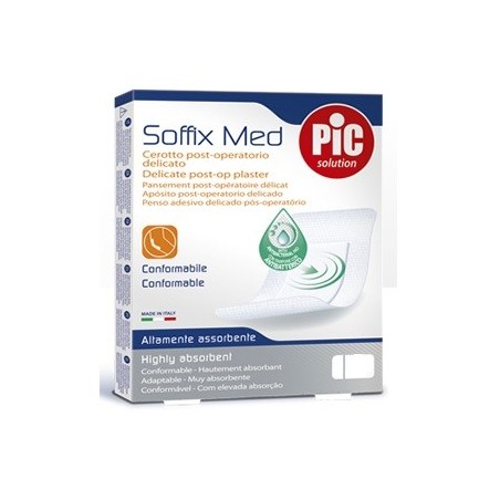 Pikdare Cerotto Pic Soffix Med In Tnt Con Tampone Centrale Assorbente Sterile Monouso Sterile 25x10 Cm Antibatterico 3 Pezzi Pik Pikdare Cerotto Pic Soffix Med In Tnt Con Tampone Centrale Assorbente Sterile Monouso Sterile 25x10 Cm Antibatterico 3 Pezzi Pik