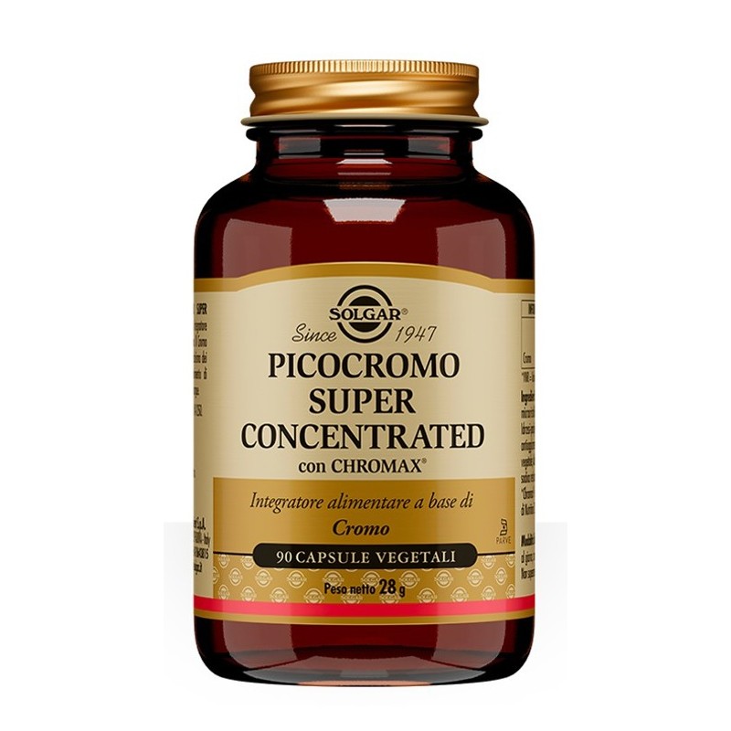 Solgar Picocromo Cromo glicemia e metabolismo 90 capsule Solgar - 1