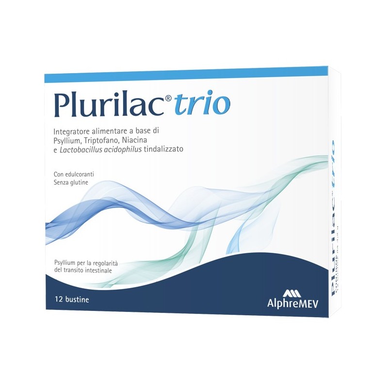Agave Plurilac Trio 12 Bustine - Integratori per regolarità intestinale e stitichezza - 942007535 - Agave - € 14,62