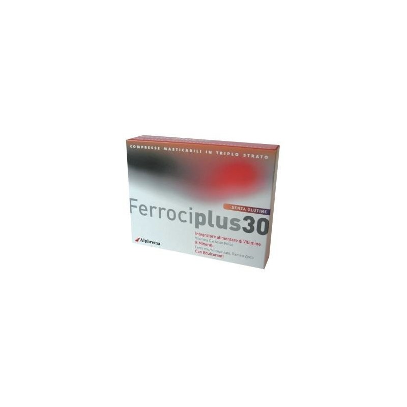 Agave Ferrociplus 30 24 Compresse Masticabili - Vitamine e sali minerali - 924948793 - Agave - € 23,58