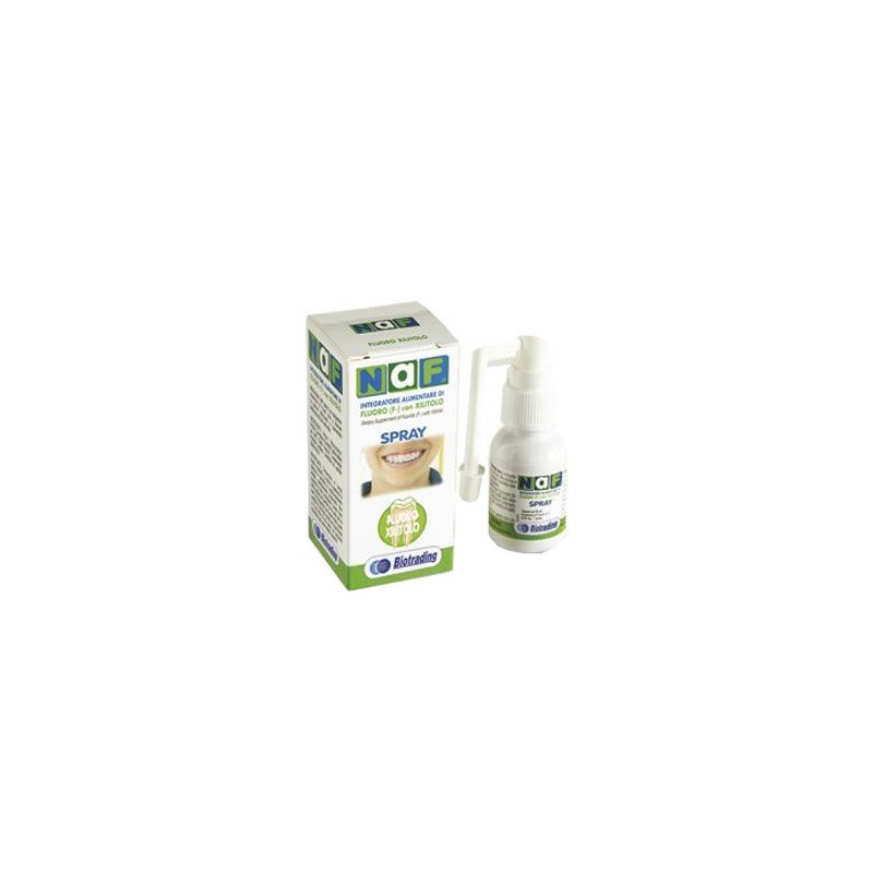 Biotrading Unipersonale Naf Spray Orale 20 Ml - Igiene orale - 931647147 - Biotrading Unipersonale - € 13,44