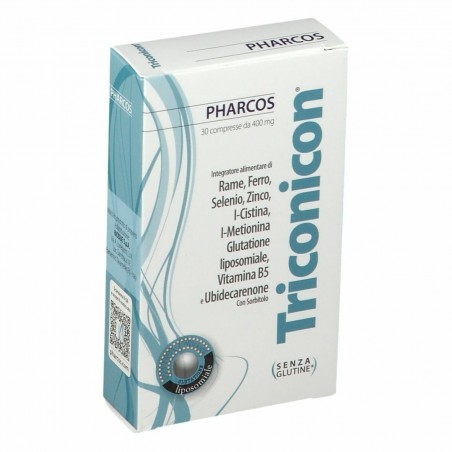 Triconicon Integratore Per Capelli Pelle e Unghie 30 Compresse Triconicon - 1 Triconicon Integratore Per Capelli Pelle e Unghie 30 Compresse Triconicon - 1