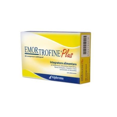 Agave Emortrofine Plus 40 Compresse Sublinguali - Rimedi vari - 921735270 - Agave - € 23,11