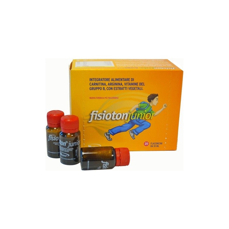 Fisioton Junior Integratore per il Metabolismo Energetico 20 Flaconi - Integratori per concentrazione e memoria - 930542030 -...