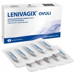 Safi Medical Care Lenivagix Ovuli Vaginali 10 Pezzi - Lavande, ovuli e creme vaginali - 934395169 - Safi Medical Care - € 22,68