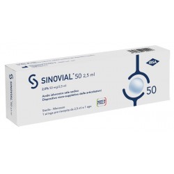 Ibsa Farmaceutici Italia Siringa Intra-articolare Sinovial 50 Acido Ialuronico 2% 50 Mg/2,5 Ml 1 Fs + Ago Gauge 21 1 Pezzo - ...
