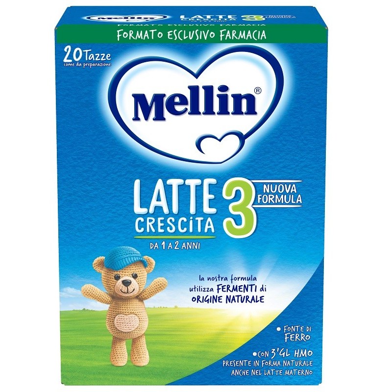 Mellin 3 Latte Polvere 700 G - Latte in polvere e liquido per neonati - 980137119 - Mellin - € 15,75
