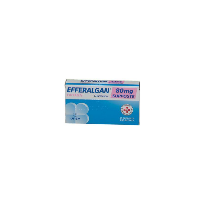 Efferalgan Lattanti 80mg Stati Febbrili 10 Supposte - Farmaci per dolori muscolari e articolari - 026608087 - Efferalgan - € ...