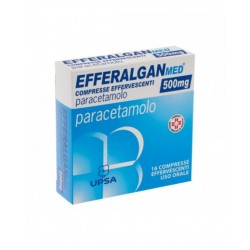EfferalganMed 500 Mg Paracetamolo 16 Compresse Effervescenti - Farmaci per dolori muscolari e articolari - 044755027 - Effera...