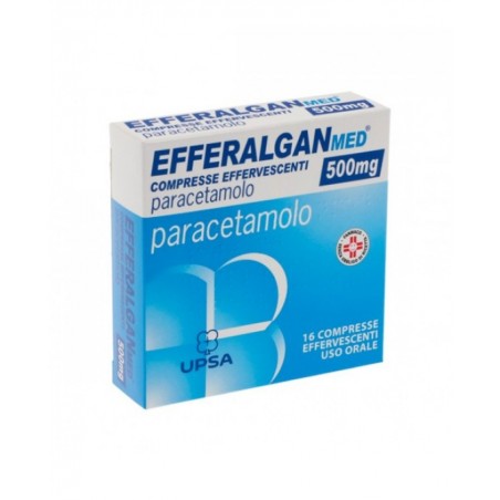 EfferalganMed 500 Mg Paracetamolo 16 Compresse Effervescenti Efferalgan - 1 EfferalganMed 500 Mg Paracetamolo 16 Compresse Effervescenti Efferalgan - 1