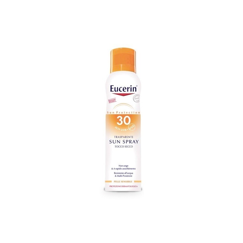 Eucerin Sun Spray Tocco Secco SPF 30 200 Ml - Solari corpo - 926505850 - Eucerin - € 18,26