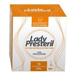Corman Lady Presteril Assorbenti Interni Mini 16 Pezzi - Assorbenti - 923139529 - Lady Presteril - € 5,21